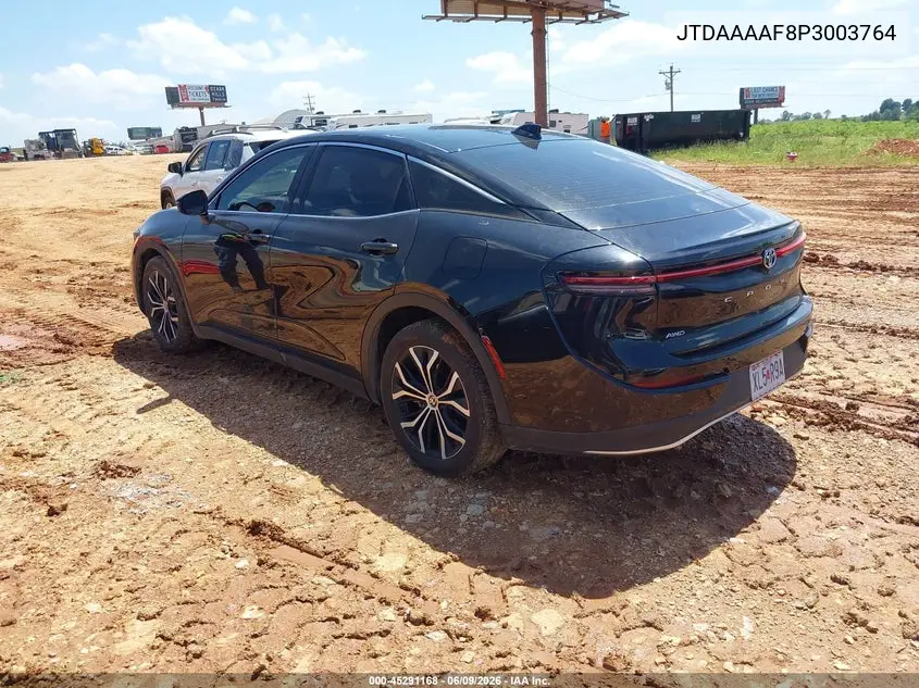 2023 Toyota Crown Xle VIN: JTDAAAAF8P3003764 Lot: 45291168