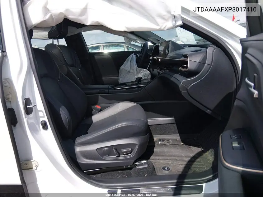 2023 Toyota Crown Limited VIN: JTDAAAAFXP3017410 Lot: 45533133