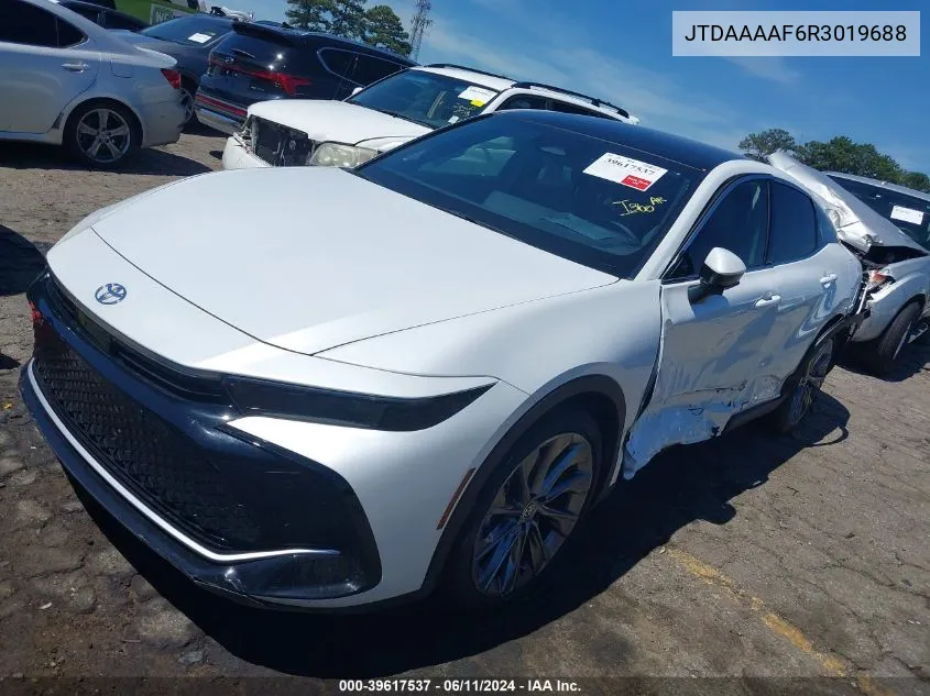 2024 Toyota Crown Limited VIN: JTDAAAAF6R3019688 Lot: 39617537