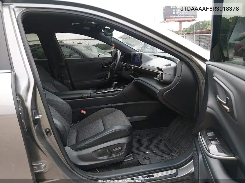 2024 Toyota Crown Xle VIN: JTDAAAAF8R3018378 Lot: 45016809