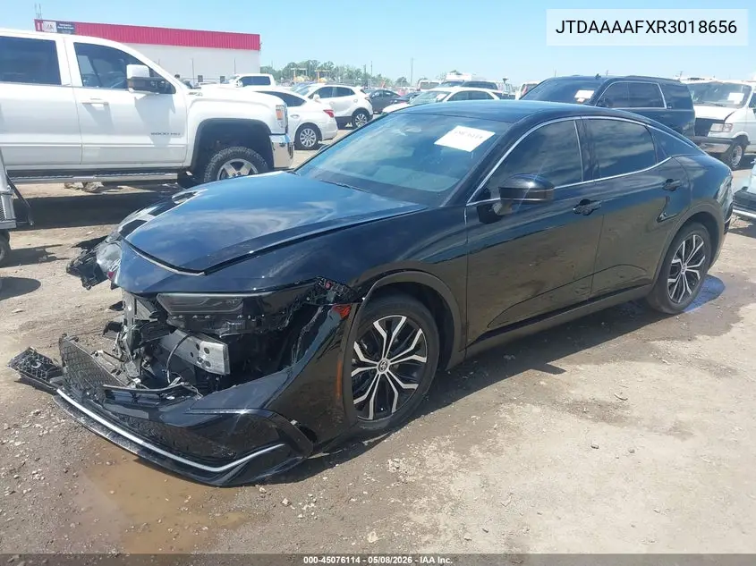2024 Toyota Crown Xle VIN: JTDAAAAFXR3018656 Lot: 45076114