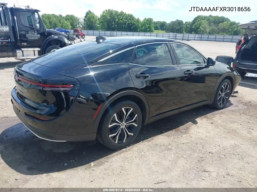 2024 Toyota Crown Xle VIN: JTDAAAAFXR3018656 Lot: 45076114