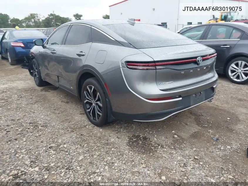 2024 Toyota Crown Xle VIN: JTDAAAAF6R3019075 Lot: 45237104