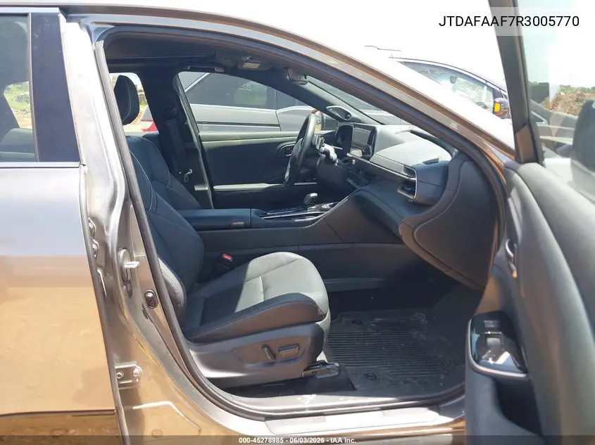 2024 Toyota Crown Platinum VIN: JTDAFAAF7R3005770 Lot: 45278985