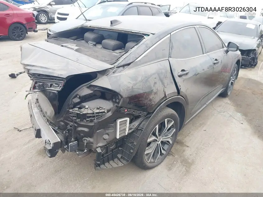 2024 Toyota Crown Xle VIN: JTDAAAAF8R3026304 Lot: 45426738