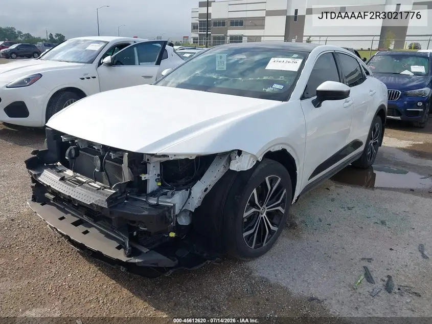 2024 Toyota Crown Limited VIN: JTDAAAAF2R3021776 Lot: 45612620