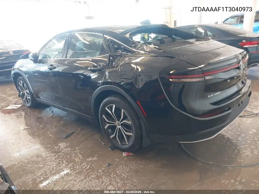 2026 Toyota Crown Xle VIN: JTDAAAAF1T3040973 Lot: 44418021
