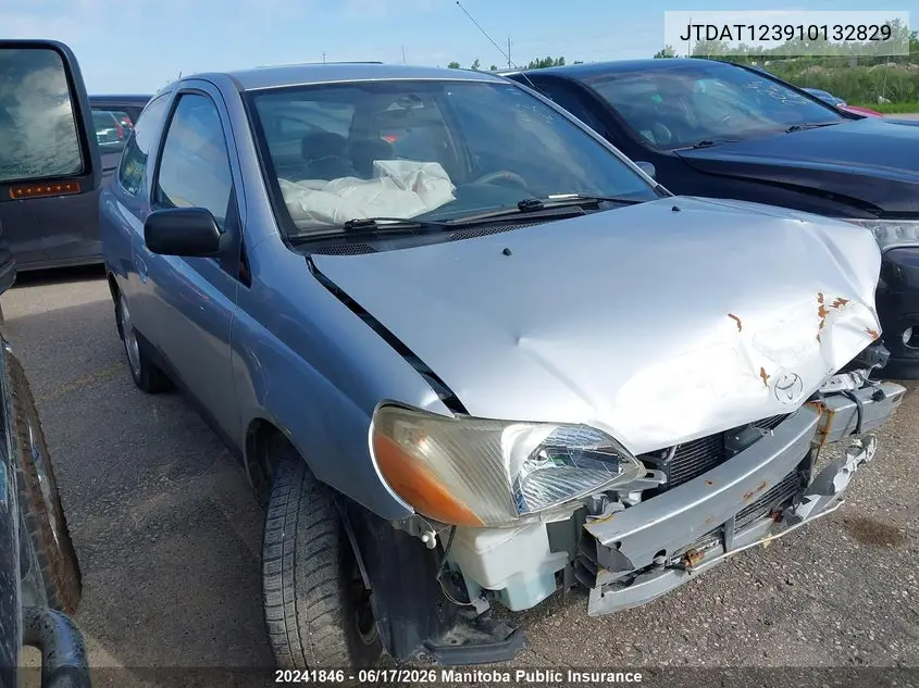 2001 Toyota Echo VIN: JTDAT123910132829 Lot: 20241846