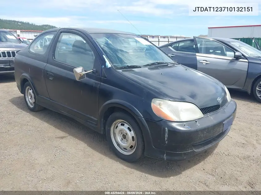 2001 Toyota Echo VIN: JTDAT123710132151 Lot: 45294424