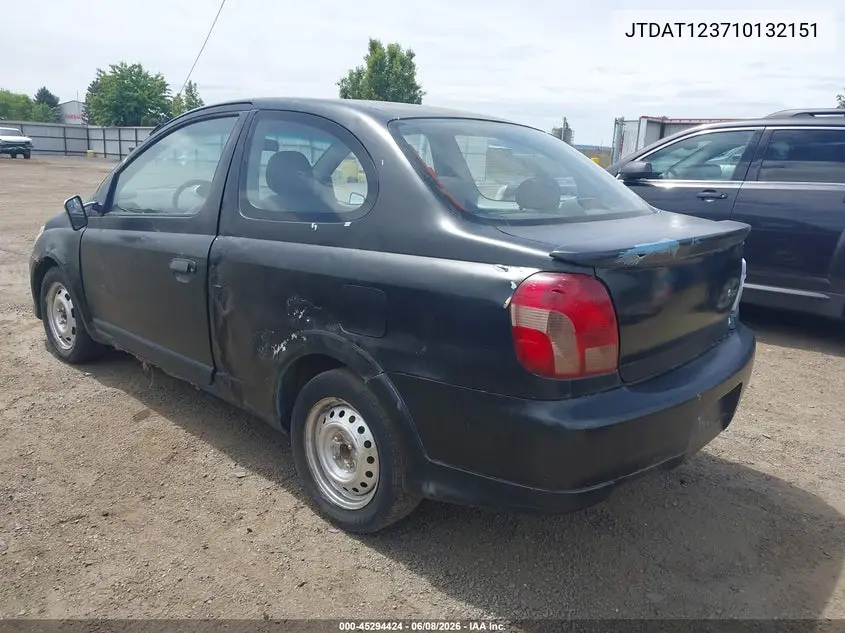 2001 Toyota Echo VIN: JTDAT123710132151 Lot: 45294424