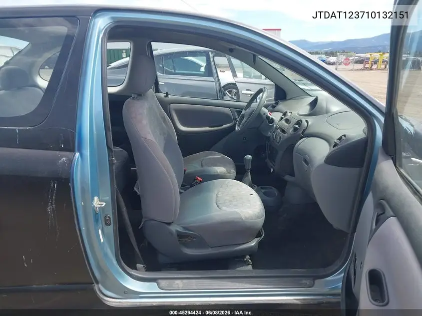 2001 Toyota Echo VIN: JTDAT123710132151 Lot: 45294424