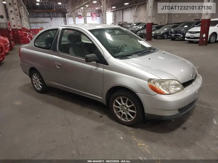 2001 Toyota Echo VIN: JTDAT123210137130 Lot: 45444573