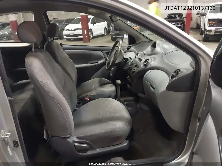 2001 Toyota Echo VIN: JTDAT123210137130 Lot: 45444573