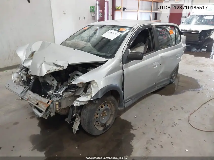 2001 Toyota Echo VIN: JTDBT123710185517 Lot: 45530202