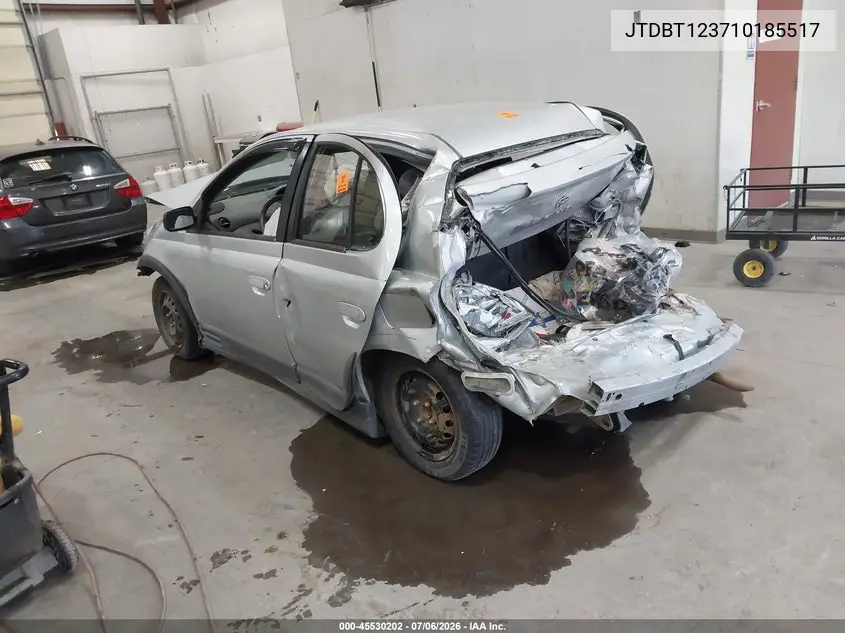 2001 Toyota Echo VIN: JTDBT123710185517 Lot: 45530202