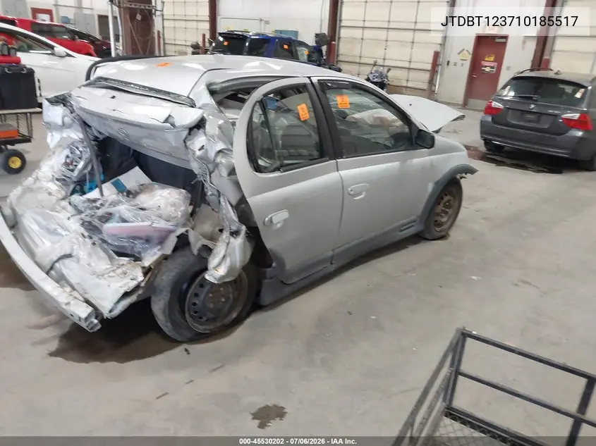 2001 Toyota Echo VIN: JTDBT123710185517 Lot: 45530202