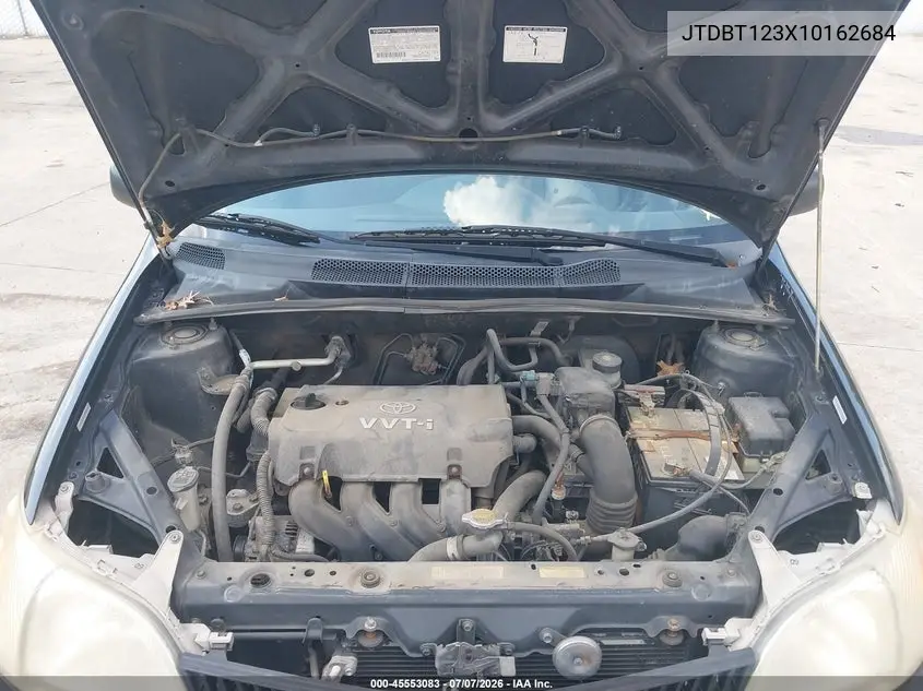 2001 Toyota Echo VIN: JTDBT123X10162684 Lot: 45553083