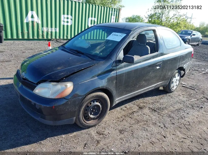 2002 Toyota Echo VIN: JTDAT123520213182 Lot: 45006711