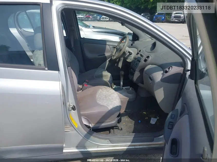 2002 Toyota Echo VIN: JTDBT183320233118 Lot: 45161100