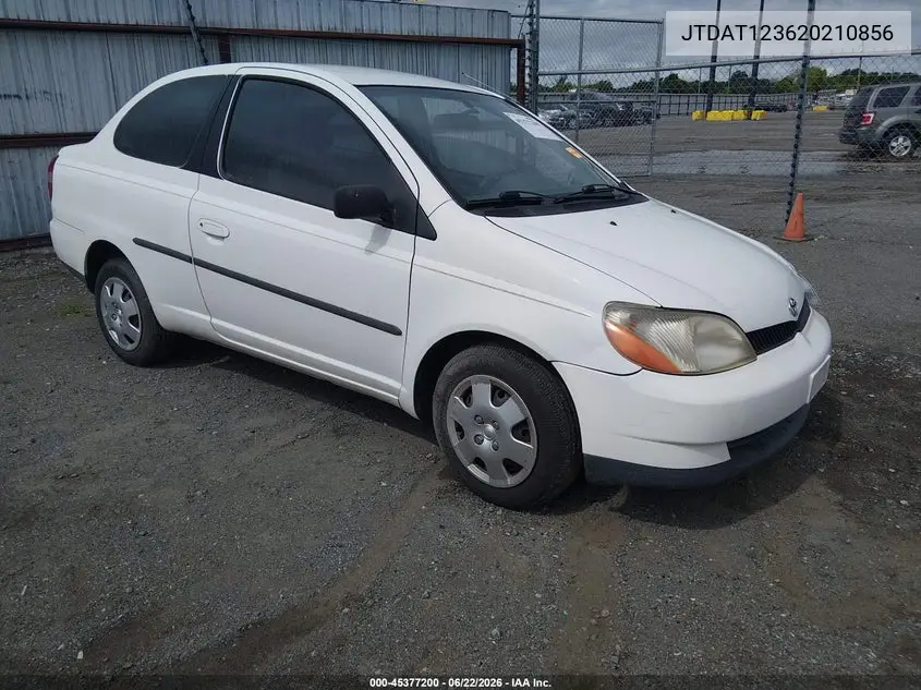 2002 Toyota Echo VIN: JTDAT123620210856 Lot: 45377200