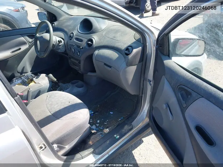 2002 Toyota Echo VIN: JTDBT123120246068 Lot: 45545713