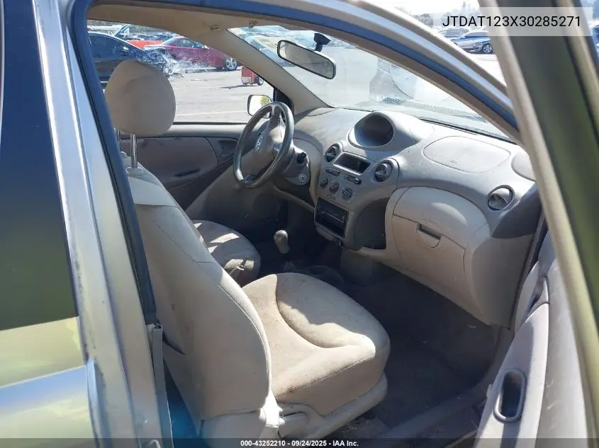 2003 Toyota Echo VIN: JTDAT123X30285271 Lot: 43252210