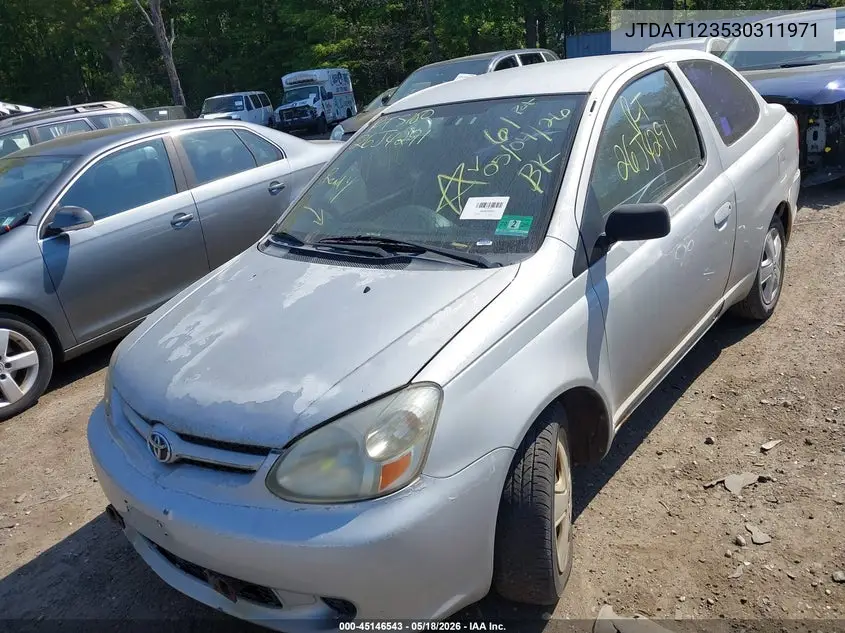 2003 Toyota Echo VIN: JTDAT123530311971 Lot: 45146543
