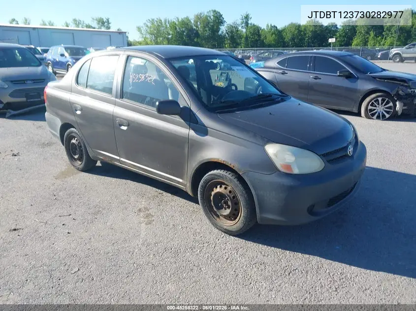 2003 Toyota Echo VIN: JTDBT123730282977 Lot: 45258322