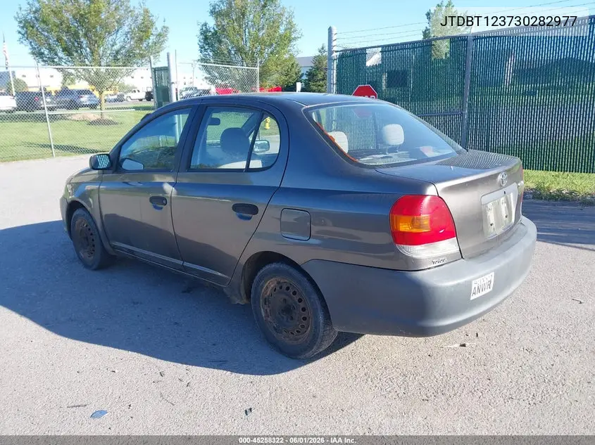 2003 Toyota Echo VIN: JTDBT123730282977 Lot: 45258322