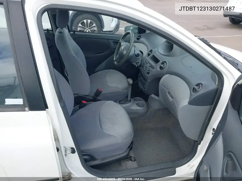 2003 Toyota Echo VIN: JTDBT123130271487 Lot: 45546809