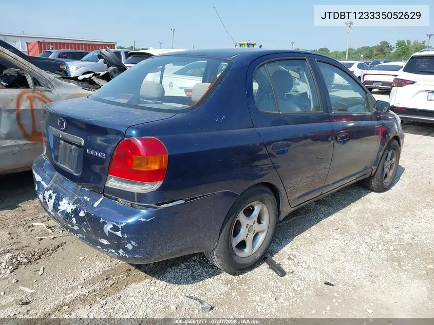 2003 Toyota Echo VIN: JTDBT123335052629 Lot: 45561277
