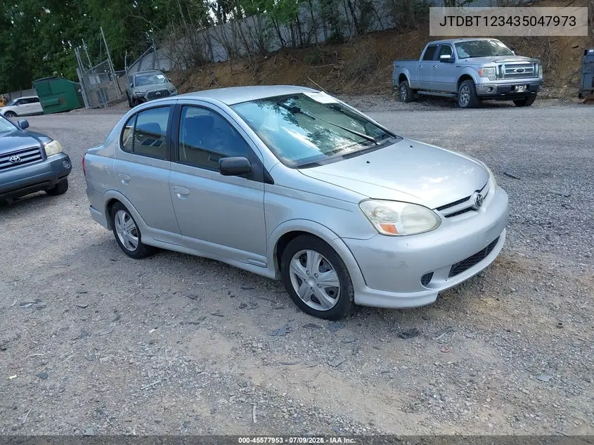 2003 Toyota Echo VIN: JTDBT123435047973 Lot: 45577953