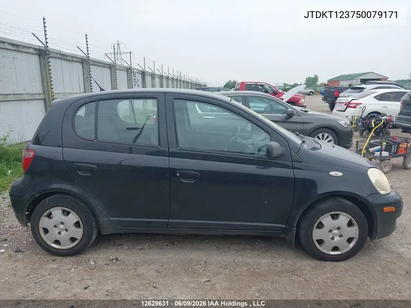 2005 Toyota Echo VIN: JTDKT123750079171 Lot: 12629631