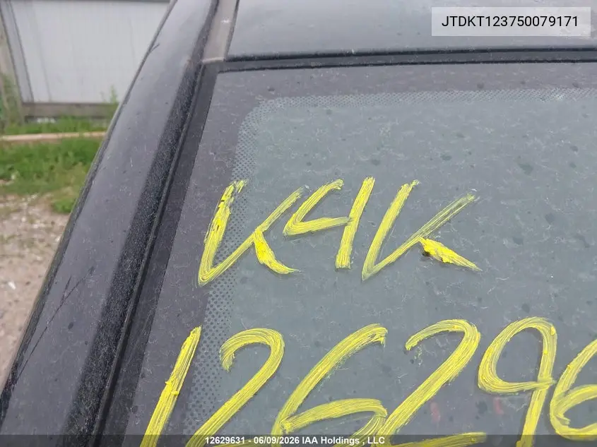 2005 Toyota Echo VIN: JTDKT123750079171 Lot: 12629631