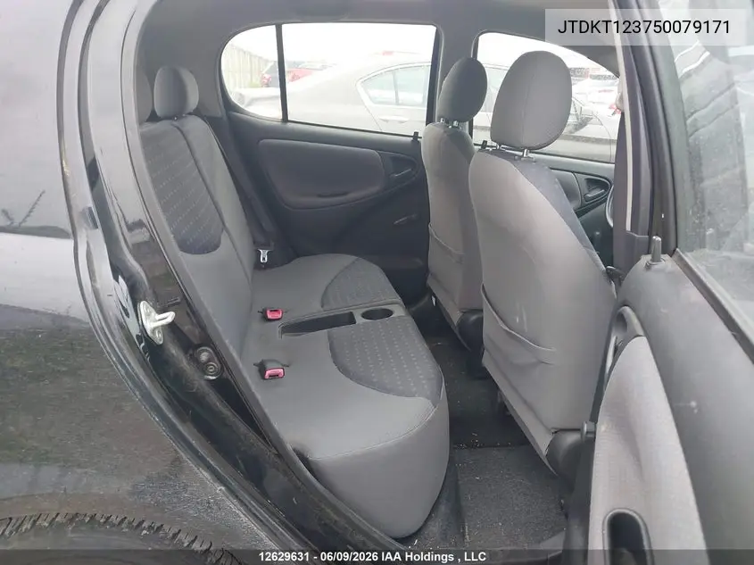 2005 Toyota Echo VIN: JTDKT123750079171 Lot: 12629631