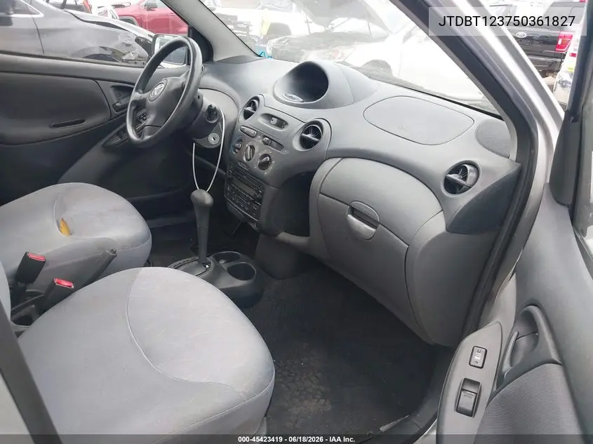 2005 Toyota Echo VIN: JTDBT123750361827 Lot: 45423419
