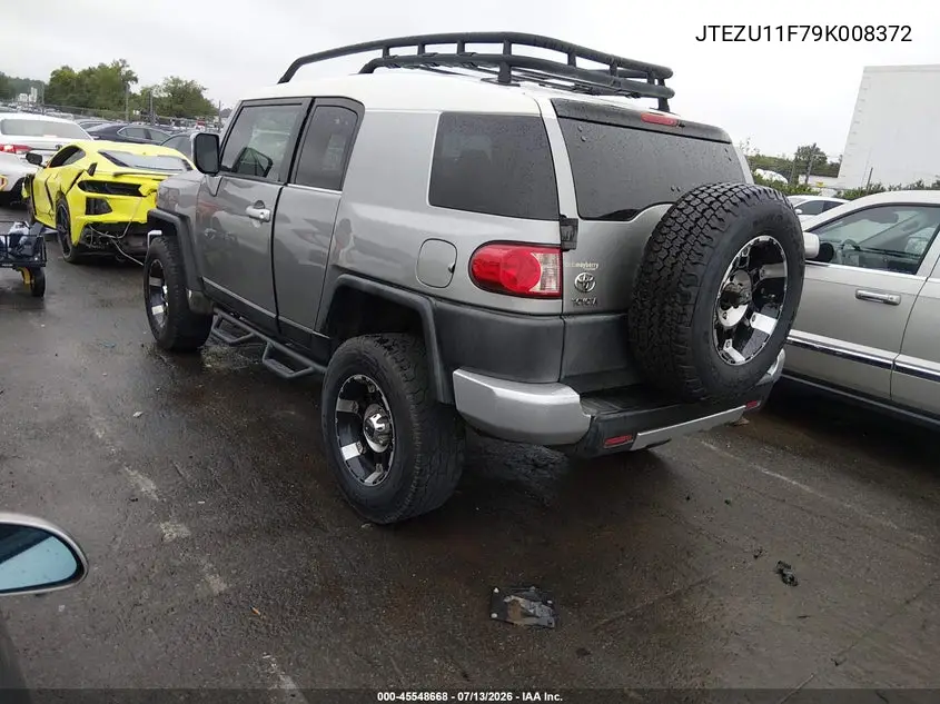 2009 Toyota Fj Cruiser VIN: JTEZU11F79K008372 Lot: 45548668