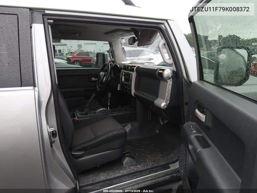 2009 Toyota Fj Cruiser VIN: JTEZU11F79K008372 Lot: 45548668