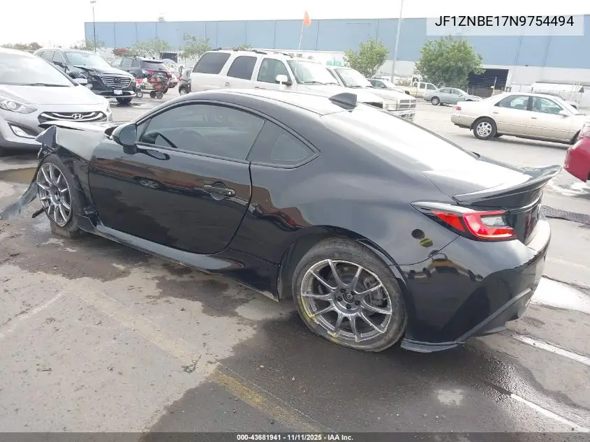 2022 Toyota Gr86 Premium VIN: JF1ZNBE17N9754494 Lot: 43681941