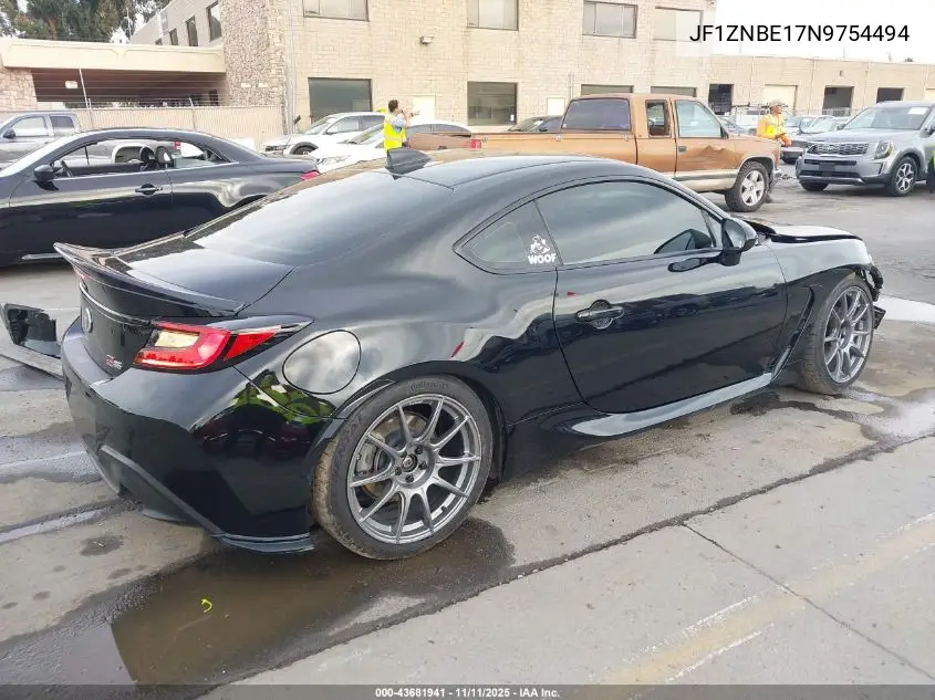 2022 Toyota Gr86 Premium VIN: JF1ZNBE17N9754494 Lot: 43681941