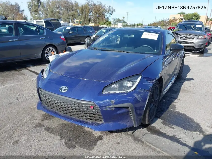 2022 Toyota Gr86 Premium VIN: JF1ZNBE18N9757825 Lot: 44934905