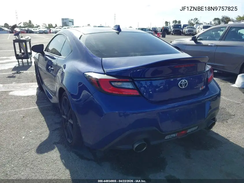 2022 Toyota Gr86 Premium VIN: JF1ZNBE18N9757825 Lot: 44934905