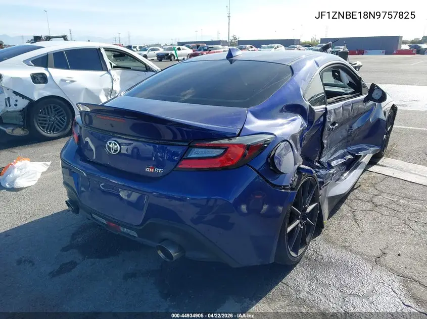 2022 Toyota Gr86 Premium VIN: JF1ZNBE18N9757825 Lot: 44934905