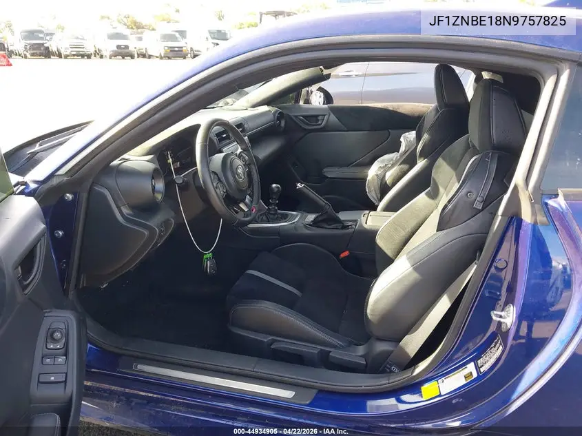 2022 Toyota Gr86 Premium VIN: JF1ZNBE18N9757825 Lot: 44934905