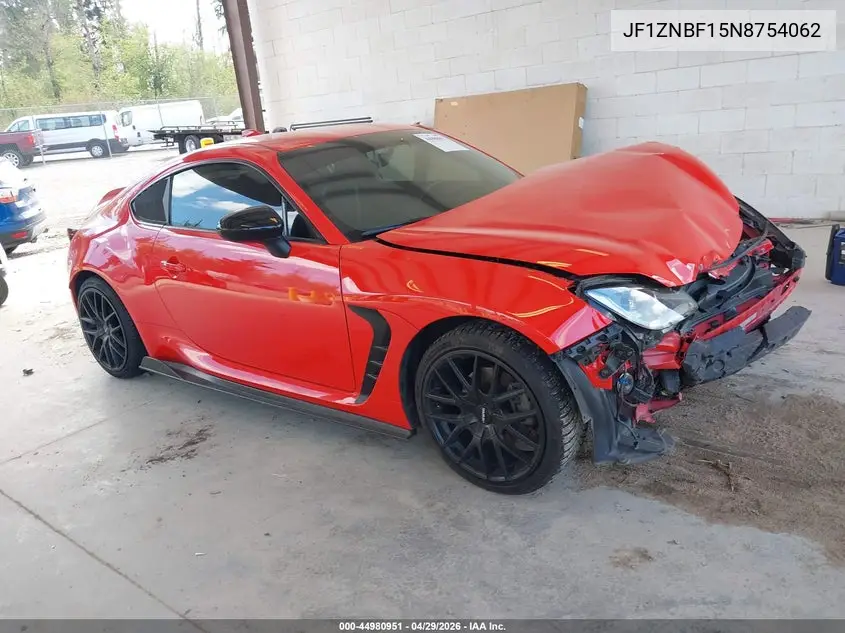 2022 Toyota Gr86 Premium VIN: JF1ZNBF15N8754062 Lot: 44980951