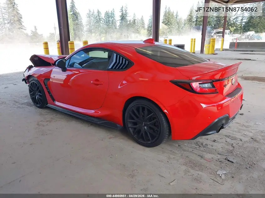 2022 Toyota Gr86 Premium VIN: JF1ZNBF15N8754062 Lot: 44980951