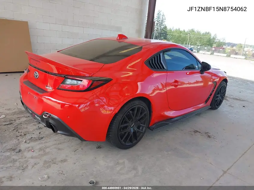 2022 Toyota Gr86 Premium VIN: JF1ZNBF15N8754062 Lot: 44980951