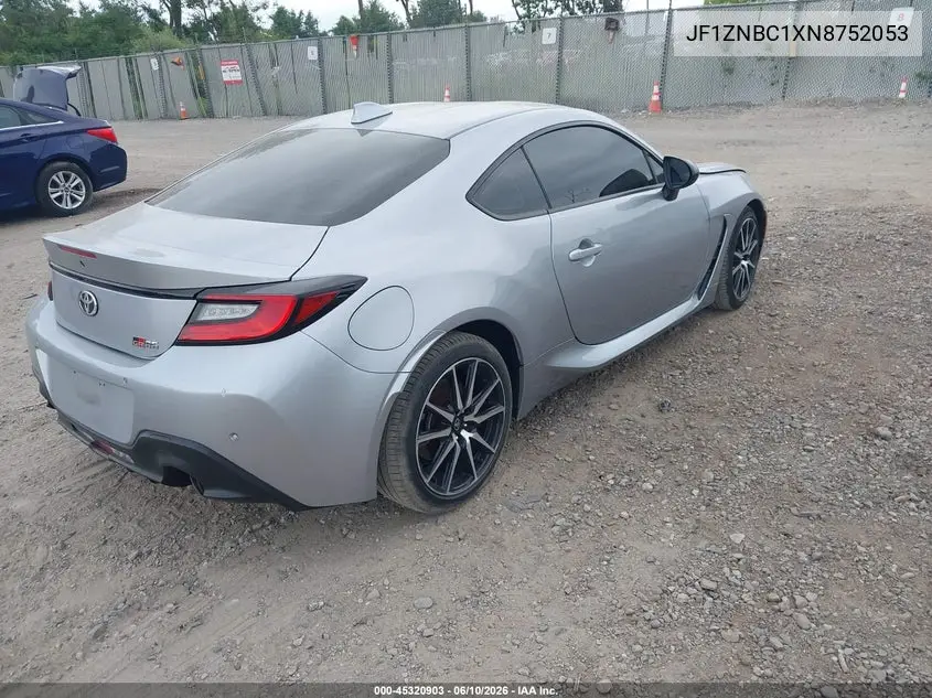 2022 Toyota Gr86 VIN: JF1ZNBC1XN8752053 Lot: 45320903