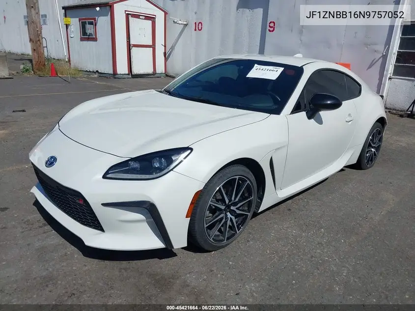 2022 Toyota Gr86 VIN: JF1ZNBB16N9757052 Lot: 45421664