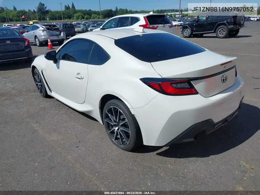 2022 Toyota Gr86 VIN: JF1ZNBB16N9757052 Lot: 45421664